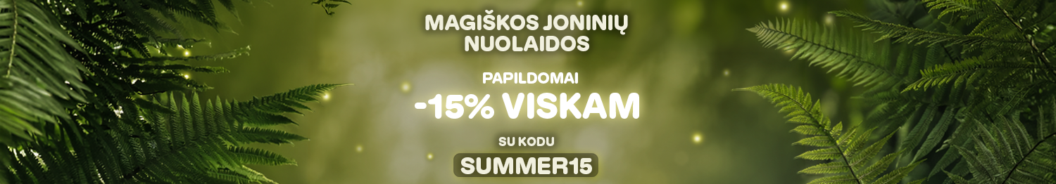 Joninių i&scaron;pardavimas Crocs.lt! Gauk papildomą -15% nuolaidą su kodu SUMMER15. Paskubėk apsipirkti dabar &ndash; pasiūlymas galioja ribotą laiką.